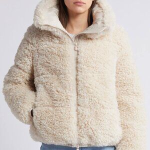 Save the Duck Kennie Sherpa Faux Fur Shearling Jacket Size 0/XS